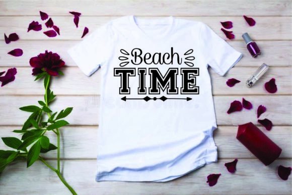 Adventure Quote Design,Beach Time Graphics for T-Shirt Designs