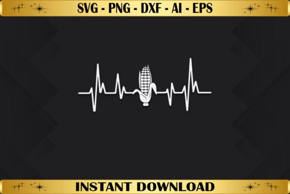 Corn Heartbeat Farmer: T-Shirt Designs & Graphics