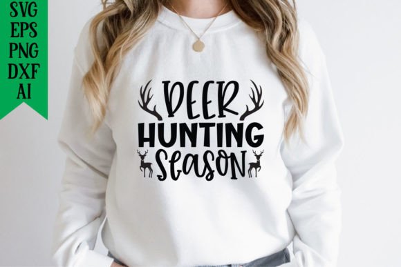 Deer Hunting Season Graphics for T-Shirt Designs