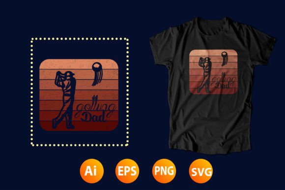Golf Ball T-shirt Design 13: Graphics for Bold T-Shirt Designs