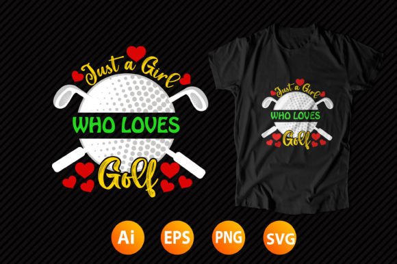 Golf Ball T-shirt Design 30: Typography-Focused Graphics for T-Shirt Designs