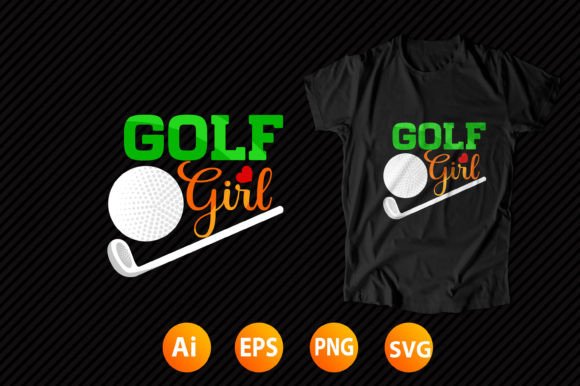 Golf Ball T-shirt Design 31: Graphics for Modern T-Shirt Designs