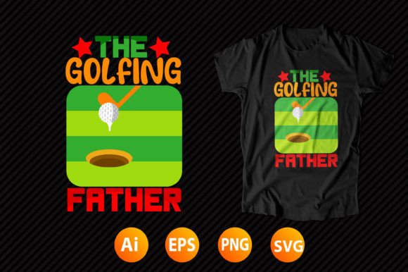 Golf Ball T-shirt Design 40: Graphics for Local Branding & T-Shirt Designs