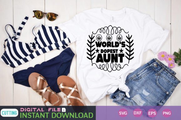 World’s Dopest Dad Graphics for T-Shirt Designs